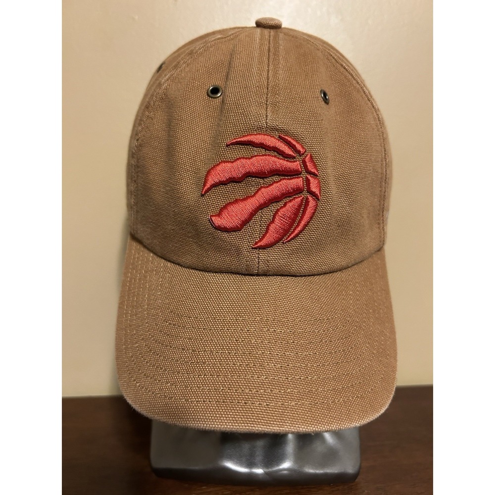 Toronto Raptors Carhartt x '47 Clean Up Hat Duck Cloth Brown NEW SAMPLE